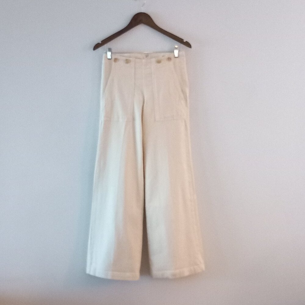 PILCRO The Kit High Rise Wide Leg Utility Trouser - Picture 5 of 15